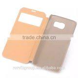 For Samsung Galaxy S6 Window View PU Leather Case thumbnail-3