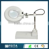High quality wholesale reading lighting 5x magnifier lamp