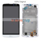 Original OEM For LG L Bello D331 D335 D337 LCD Screen With Touch Digitizer and Frame Assembly White