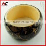 Best Selling New Design Promotion Gift Fashion Resin Bangle