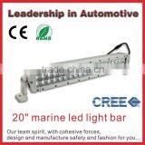 Lifetime Warranaty 20" High Power Marine White Coated 12volt Led Light Bar 4x4