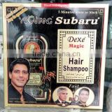Pakistan top selling Black hair shampoo fast black hair color dye shampoo
