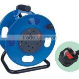 UK Cable Reel With Cable H05VV-F 3G1.25/1.50mm2 25M and 50M Extension Cord Reel