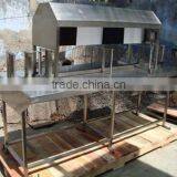 Twin Track 3x2 or 4x2 Seated Inspection Conveyor With Board and Light.