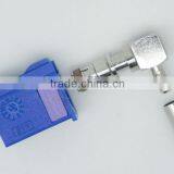 Fakra Female Right Angle Cable Mount Connector Blue for GPS Telematics or Navigation