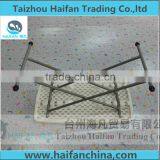 High Quality 132cm Plastic Adjustable Picnic Table for Party/hot Sell Banquet Plastic Table With Removable Legs thumbnail-1