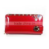 2015 New Fashion Lady Double Zipper Fency Mortise Lock Clutch thumbnail-4