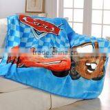 Hot sale Cars printed polar fleece blanket