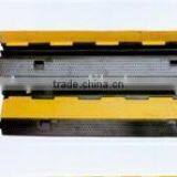 Rubber Speed Hump/Speed Bump A21 With Two Channel Cable Protector