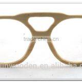 Polarized Brown Lens Flat Top Rose Wood Sunglasses With Engraved Logo thumbnail-3