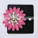 Special flower shape crystal brooch for wholesale-ZB3592