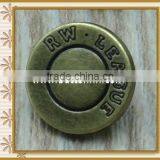 Factory Wholesale Color Metal Button