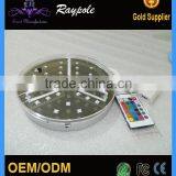 Rechargeable Multi-Color Changing Round Bottle Glorifier LED Light Base thumbnail-2