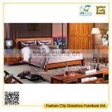 Hot Sale China Cheap Solid Wood King Bed thumbnail-1