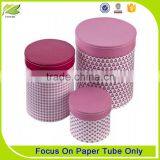 Wholesale Recycled Kraf Cylinder Paper Box for Gift