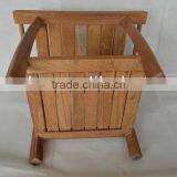 Teak Wooden Comfortable Bathroom Stool FSC Approved thumbnail-5