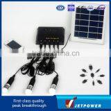 4W,6W,10W,15W,20W,30W,50W Portable Home Solar System for Home Lighting & Charging Mobile Phone