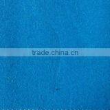 Blue Yarn Dyed Wool Fabric Melton