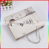 Ribbon Tie Printed Clothes Packing Gift Paper Bag thumbnail-2