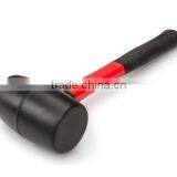 Plastic Mallet, Rubber Mallet Hammer Fiberglass Handle Rubber Mallet, 16-Ounce thumbnail-6