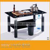 Modern Home Living Room Glass Coffee Table thumbnail-1