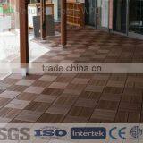 Outdoor Garden Yard Wooden Composite Interlocking Decking Tiles