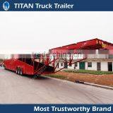 2/3 Axles Hydraulic Car Vehicle Transport Semi Truck Trailer, Car Transport Carriers thumbnail-5