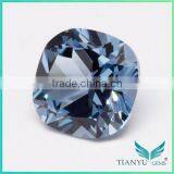 Wholesale Gem Processing Heat Resistant Aquamarine Blue Nano Spinel For Micro Pave Jewelry thumbnail-2