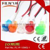 10mm 12v Oven Led Indicator Lighting With LED Bulb Pilot Signal Lamp 18.5cm Wire thumbnail-5