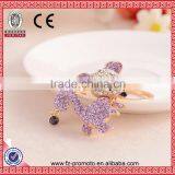 Various Animal Rhinestone Keychain Cute Mouse Shaped Keychain thumbnail-1