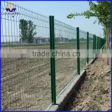 Good Quality round post wire mesh fence for highway