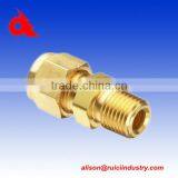 Brass Cnc Machining, Cnc Machining Brass Pipe Fitting thumbnail-1