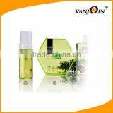 New Style 300ml 500ml 750ml Square PETG Plastic Carved Bottles Cosmetic Bottles thumbnail-6