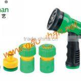 6/8-way Water Spray Gun Set for 3/4"hose (GZ-11043) thumbnail-1