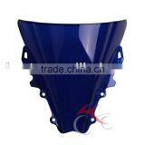 For YAMAHA YZF R6 2006 2007 Blue Windscreen Windshield thumbnail-1