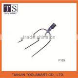 Garden Steel Forged Carbon Fork With Three Prong thumbnail-1