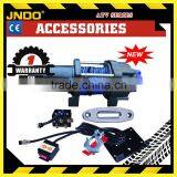 Portable 12V 3000lbs electric winch wireless remote