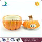 Top Grade Cookie Canister for Kids, Gaint Cute Pumpkin Shape thumbnail-2