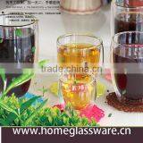Double Wall Borosilicate Glass Cup for Tea/wine Made in China thumbnail-3