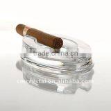 Oval k9 Crystal Cigar Ashtray thumbnail-1