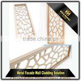 Laser Cutting Exterior Building Facade Panel Aluminum Curtain Wall Profile thumbnail-3