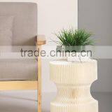 Popular Simplify Natural Portable Easy to Transport Living Room Paper Stool thumbnail-1