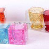 Heart Shape Glass Candle Holder for Valentine's Day thumbnail-1