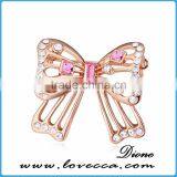 Top Wholesale Wedding Flower Brooch,fashion Costume Colorful Stone Brooch Decor thumbnail-1