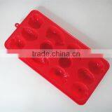 Novelty Food Grade 12 Cups Fruit Shape Silicone Cake Mould thumbnail-1