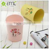 Emc Plastic Round Shape Indoor Plastic Wastibin