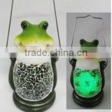 solar powered garden ornaments solar frog