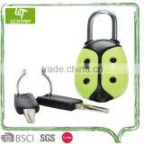 Lovely Childish Travel Iron Padlock Lock For Luggage Bag With Key thumbnail-1