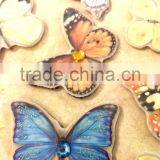 Butterfly Design Sticker With Glitter, Craft Decorative Shinny Glitter Sticker With Gems thumbnail-5