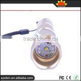 2016 Wholesale UltraShine F7 T6 LED Rechargeable Aluminum Alloy LED Flashlight Torch thumbnail-5